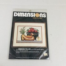 Dimensions 3527 Americana Still Life Cross Stitch 14x11 By Charles Wysoc... - $15.51