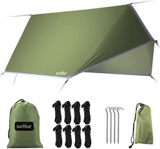 Best For Backpacking Hiking Camping Survival: Sunyear Hammock Tent Rain - £51.94 GBP