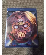 new-blu-ray-child`s play-horror-arocena artwork variant cover-r-fox-chucky! - $6.99