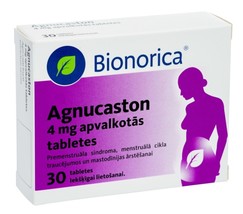 Agnucaston 4 mg, 30 coated tablets - $24.89