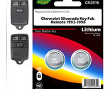 KEY FOB REMOTE Batteries (2) for 1993-1996 CHEVY SILVERADO REPLACEMENT F... - $4.84