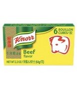 Knorr Beef Bouillon 6 Cubes 2.2 Oz (Pack Of 8 Boxes) - $107.13 CAD