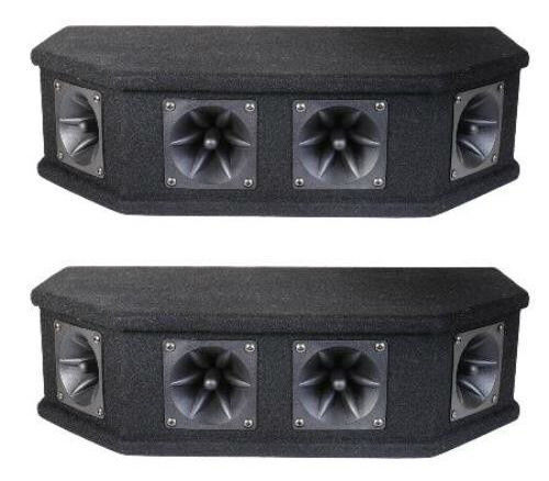 Primary image for New (2) Dj Tweeter Speakers.Loaded 6 Piezo Horns..Pa.Pro Audio Cabinets.Pair.