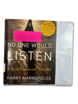 No One Would Listen : A True Financial Thriller by Harry Markopolos (201... - $15.00