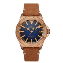 Men Mechanical Bronze Watch Vintage Water Ghost NH35 Automatic C3 Luminous CuSn8 - £444.61 GBP