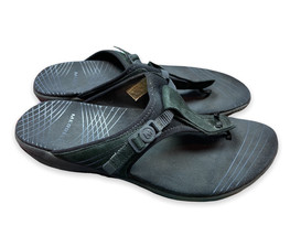 Merrell Pansy Black Women&#39;s Flip Flops Slide Hiking Slipper Thong Sandals Size 9 - £19.77 GBP
