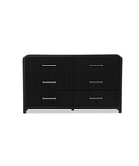 Cascade Black/Light Brown 6 Drawer Dresser - $339.00