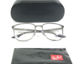 Ray-Ban Eyeglasses Frames RB6512 2553 Grey Silver Square Full Rim 54-19-145 - £101.26 GBP