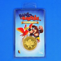 Banjo-Kazooie Limited Edition GOLD Coin Token + Case Numbered Official Rare - $89.95