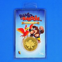 Banjo-Kazooie Limited Edition GOLD Coin Token + Case Numbered Official Rare - £67.27 GBP