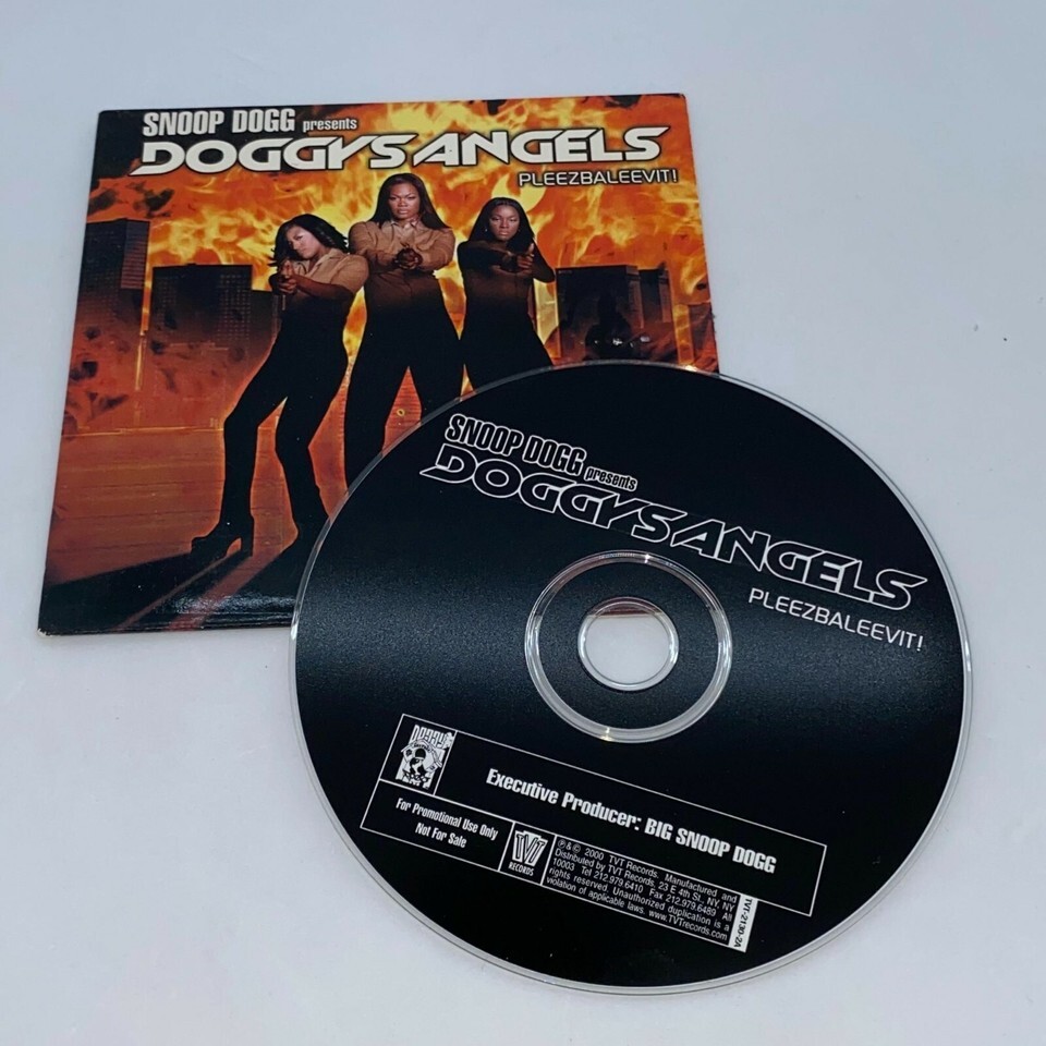 Snoop Dogg Presents Doggys Angels Pleezbaleeviti Promo CD Cardboard Sleeve - $24.00