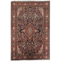 Unique 4x7 Authentic Hand-knotted Oriental Jozan Rug B-81664 - £502.57 GBP