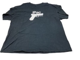 iPac Pistol American Gun Association T-Shirt Mens XXL/XXXL? Black Short ... - £11.59 GBP