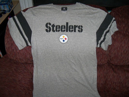 NFL Steelers Gray/Black Shirt Size XL (18/20) Boy's NWOT - $18.90