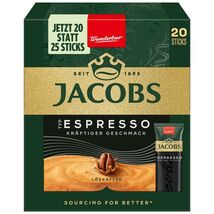 Jacobs instant coffee single sticks sachets - 20 servings/1 box-FREE SHI... - $17.81