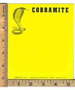 1pc 1960&#39;s Cobra Cobramite BRONX NY 1:64 Slot Car ORIGINAL HEADER CARDS ... - £2.36 GBP