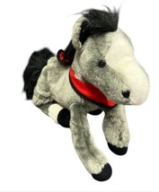 Wells Fargo 16” PRINCE Plush Legendary 2006 Horse Pony Gray Stuffed Anim... - $23.07