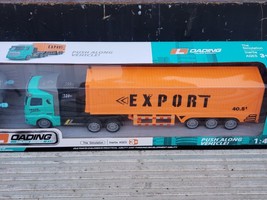 RC Semi Truck &amp; Trailer 14 Inch 2.4Ghz Fast Speed 1:46 Scale - $29.88