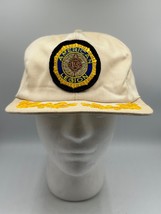 Vtg K Brand American Legion Trucker Hat Scrambled Eggs Foam Patch Snapba... - $9.74