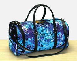 Sports Gym Bag Unisex Cotton Duffle Mandala Handbags Travel Duffel Bag JP305 - £22.84 GBP