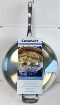 Cuisinart 8333-30H Classic 5.5 Quart Saute Fry Pan Handle Glass Cover - £48.80 GBP