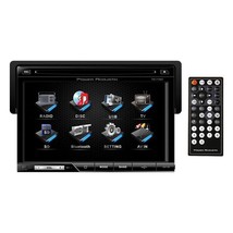 Power Acoustik Oversized 7&quot; Detach Touch Screen Receiver TFT/LCD DVD AM/... - $154.98