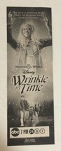 Disney A Wrinkle In Time Vintage Tv Guide Print Ad Gregory Smith Alfre Tpa32 - $5.93