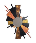 Contemporary Abstract Mirror Wall Art, Wood and Metal mirror Sculpture 5... - $5,562.39 MXN