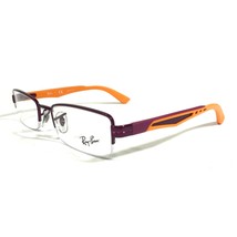 Ray-Ban RB6264 2797 Kinder Brille Rahmen Lila Orange Rechteckig 49-18-130 - £29.60 GBP