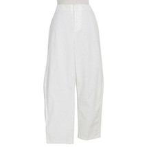 RALPH LAUREN White Stretch Cotton Canvas Slim Crop Chevron Stripe Pants 22W - $49.99