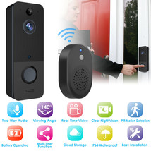Wireless Wi-Fi Video Doorbell Security Door Bell Intercom Camera Night Vision - £55.35 GBP
