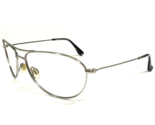 Maui Jim Eyeglasses Frames MJ-245-17 Baby Beach Silver Wrap Aviators 56-... - $65.23