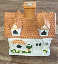 Partylite Tea Lite Candle Holder Retired Village House Cape Cod Vintage 90s - €11,46 EUR