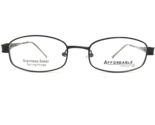 Affordable Designs Eyeglasses Frames NANCY M.BLACK Rectangular 52-18-135 - $27.83