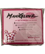 ManiGlovz UPF 50+ UV Protective Gloves For Manicures &amp; Driving One Pair O/S - $16.75