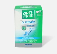 Opti-Free Puremoist Multi-Purpose Disinfecting Solution with Lens Case P... - £3.93 GBP