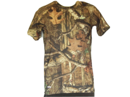 Mossy Oak Shirt Mens Small Camo Break Up Infinity Camouflage NEW Deer Hunting - £12.08 GBP