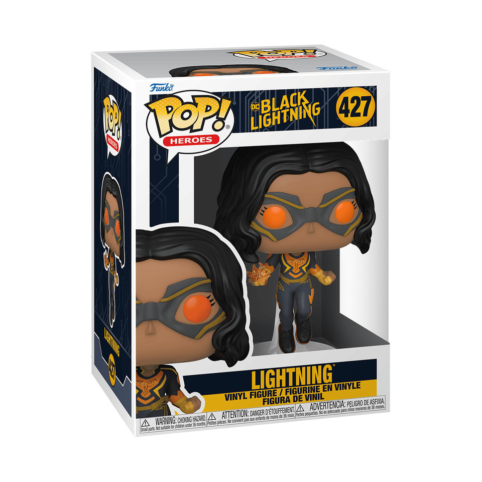 Funko POP! Heroes - DC Comics Black Lightning Vinyl Figure - LIGHTNING #427 - $13.09