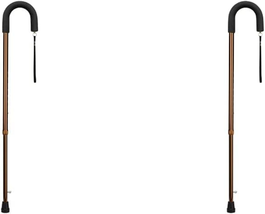 DMI Single Point Ice Walking Cane with Foam Grip Handle for Men and Wome... - £28.73 GBP