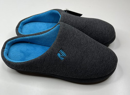 Rockdove NWOB men’s large gray blue slippers T4 - £11.55 GBP