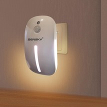 Motion Sensor Night Light Eye Friendly Front Low Light And Bright Back Light Des - £22.37 GBP