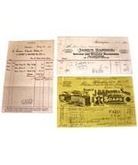 LOT of 3 1901 Antique PHILADELPHIA PA Billhead Document Receipts SOAP WOOL - $15.99