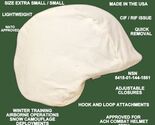 NEW Military Ground Troops Parachutist Airborne Helmet Cover White XS - ... - $13.46