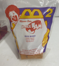 1996 Mcdonalds Space Jam Bugs Bunny Happy Meal Toy Sealed Nos - $8.46