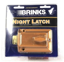 1 Ct Brinks 5655 Night Latch High Security Residential With 5 Pin Tumbler - £14.15 GBP