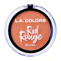 L.A. Colors Rad Rouge Blush w/Applicator Brush &amp; Mirror - Blendable - *F... - £2.35 GBP