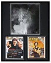 Pete Townshend The Who 16x20 Framed Rolling Stone Cover Display - $79.19