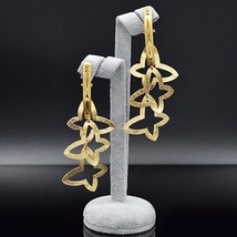Sunny Jewelry Romantic Star Earrings For Women Long Drop Dangle Earrings Hot Sel - £6.50 GBP