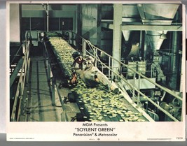 Soylent Green-Lobby Card-#1-1973-Charlton Heston-Edward G. Robinson - £37.53 GBP