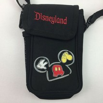 Vintage 90s Mickey Mouse Crossbody Camera Phone Case Detachable Nylon Bag - £40.05 GBP